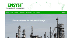 Desktop Screenshot of emsyst.sk
