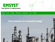 Tablet Screenshot of emsyst.sk